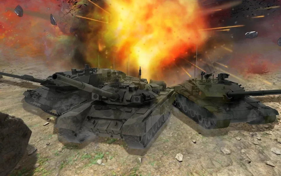 Real Tank Battle : War Machine (Реальное танковое сражение) [МОД Много денег] APK Android Screenshot 4