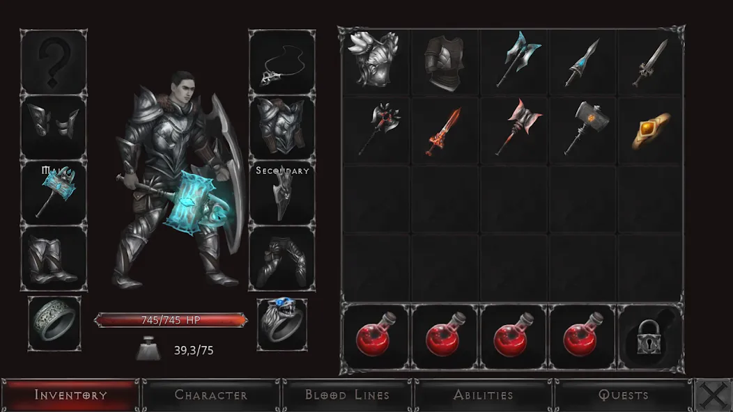 Vampire's Fall: Origins RPG [МОД Бесконечные монеты] APK Android Screenshot 3