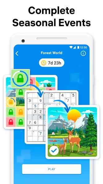 Killer Sudoku by Sudoku.com (Киллер Судоку) [МОД Premium] APK Android Screenshot 3
