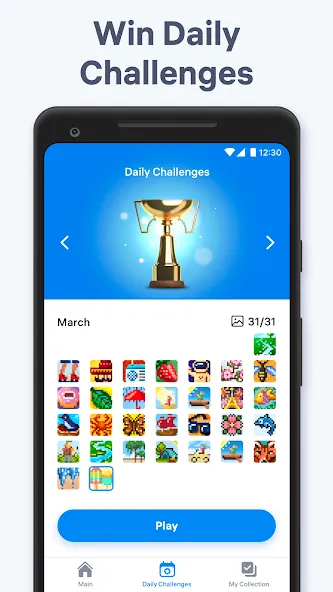 Nonogram.com - Picture Cross [МОД Бесконечные монеты] APK Android Screenshot 2