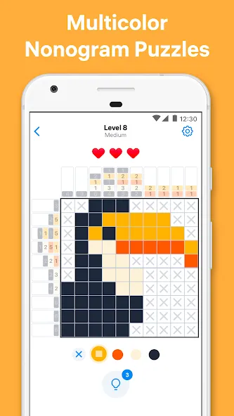Nonogram Color - Logic Puzzle [МОД Premium] APK Android Screenshot 1