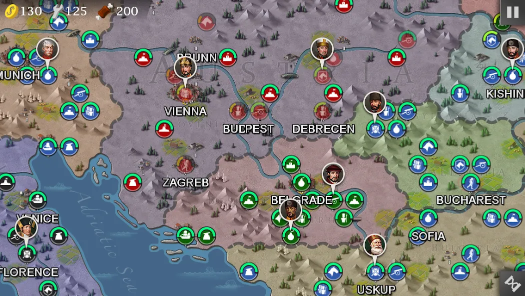 European War 4 : Napoleon (Европейская война 4) [МОД Unlocked] APK Android Screenshot 5