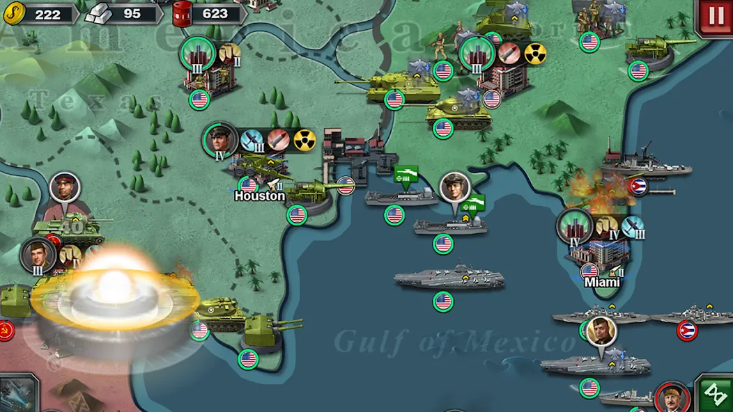World Conqueror 3-WW2 Strategy (Ворлд Конкерор 3) [МОД Меню] APK Android Screenshot 3