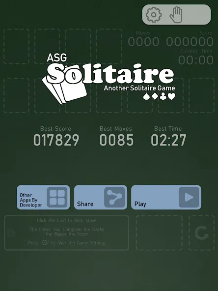 Solitaire - ASG (Солитр) [МОД Premium] APK Android Screenshot 4