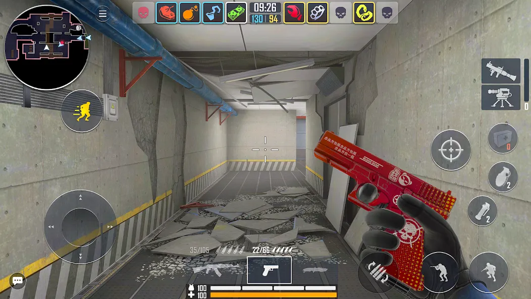 Fire Strike - Gun Shooter FPS (Файр страйк) [МОД Меню] APK Android Screenshot 2