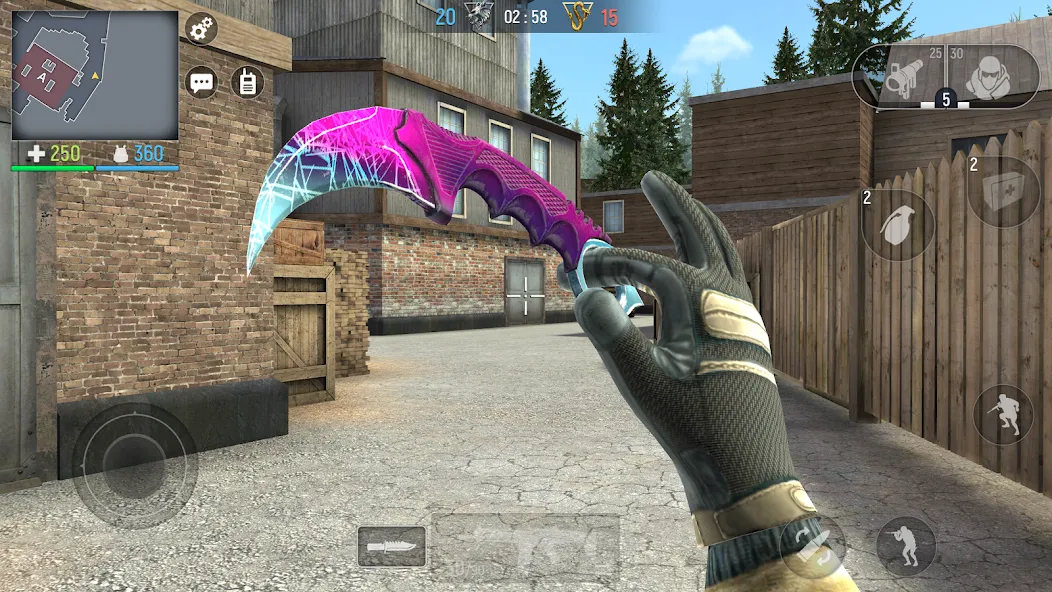 Modern Ops: Gun Shooting Games (Модерн Опс) [МОД Все открыто] APK Android Screenshot 3