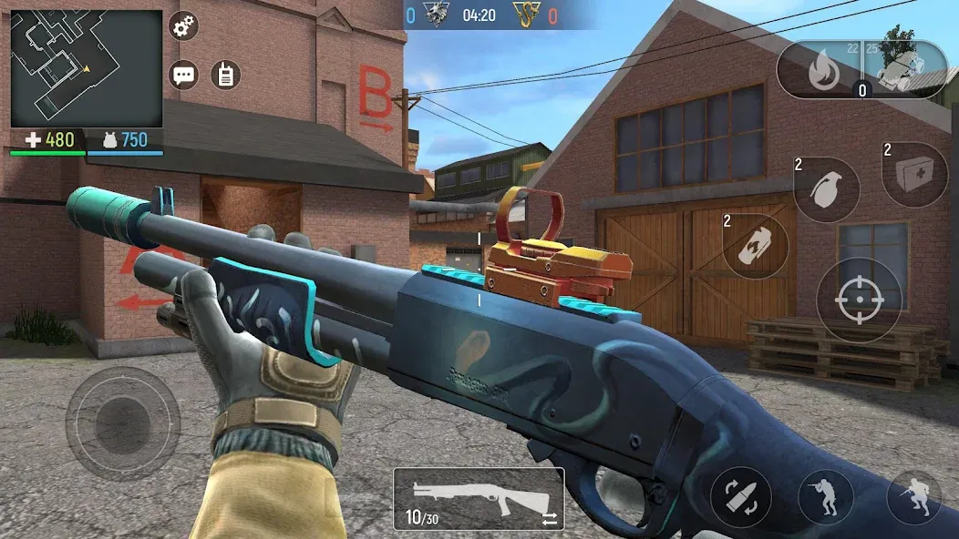 Modern Ops: Gun Shooting Games (Модерн Опс) [МОД Все открыто] APK Android Screenshot 5