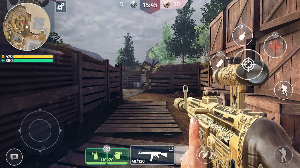 World War 2: Shooting Games (Вторая мировая война) [МОД Unlocked] APK Android Screenshot 3