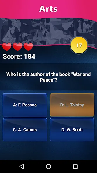 Quiz of Knowledge Game [МОД Unlocked] APK Android Screenshot 3