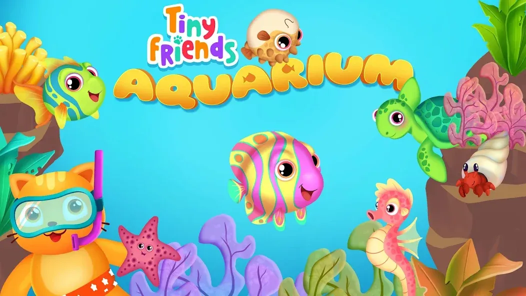 Baby Aquarium - Fish game [МОД Unlocked] APK Android Screenshot 4