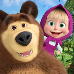 Masha and the Bear Educational [МОД Mega Pack] APK Android