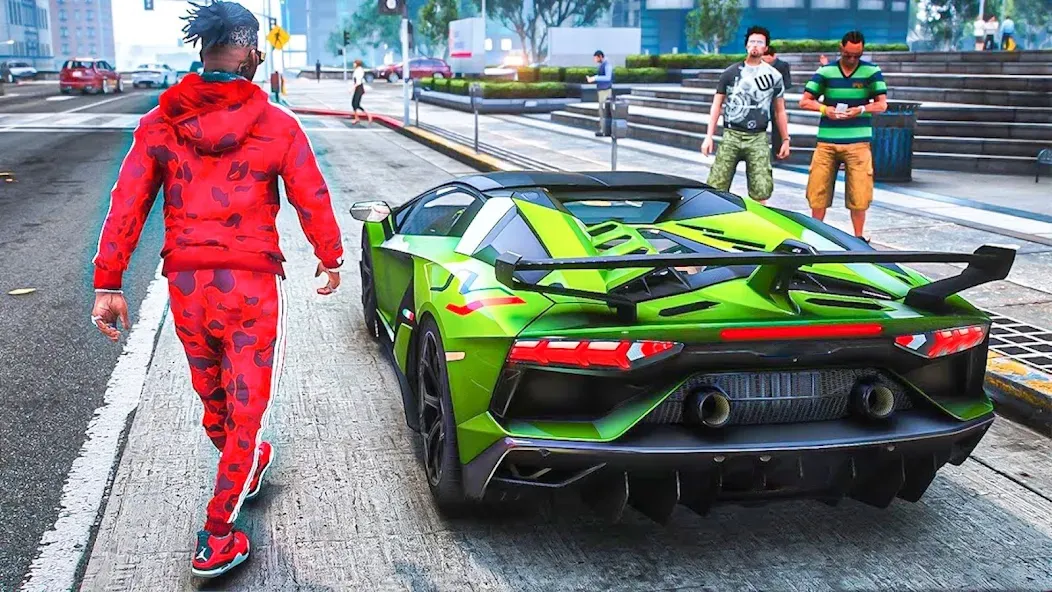 Grand Theft Shooting Games 3D (Мафия Сити Варс Бандитские Игры) [МОД Все открыто] APK Android Screenshot 2