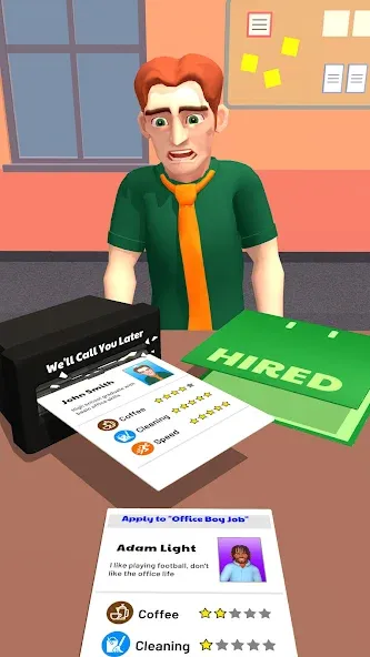 Boss Life 3D: Office Adventure (Босс Лайф 3Д) [МОД Много денег] APK Android Screenshot 3
