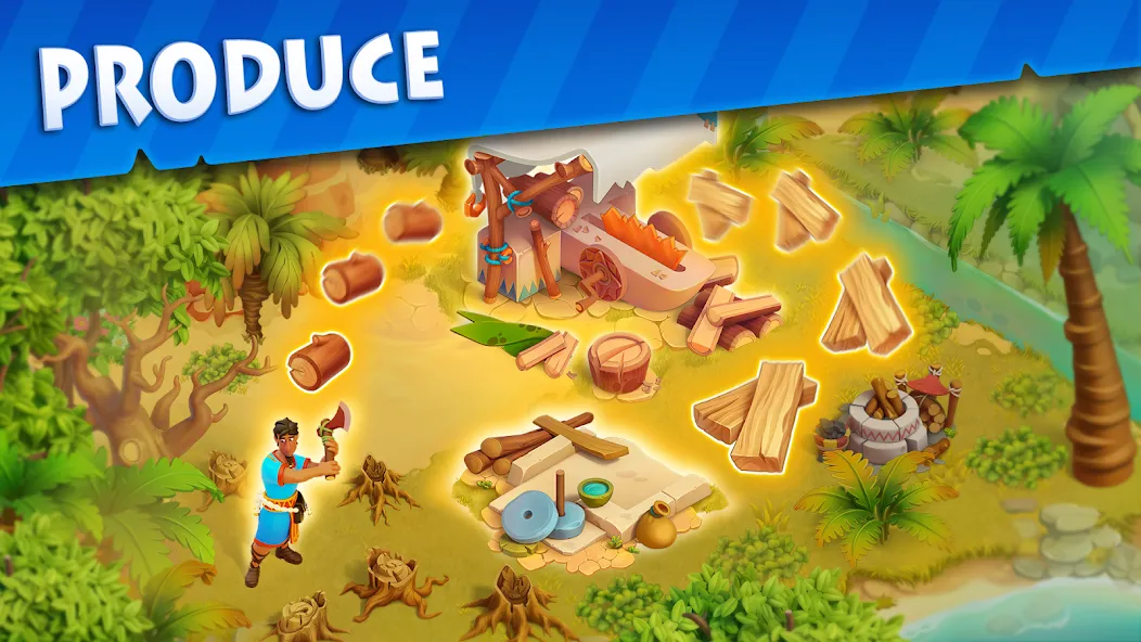Nile Valley: Farm Adventure (Ниловская долина) [МОД Unlocked] APK Android Screenshot 4