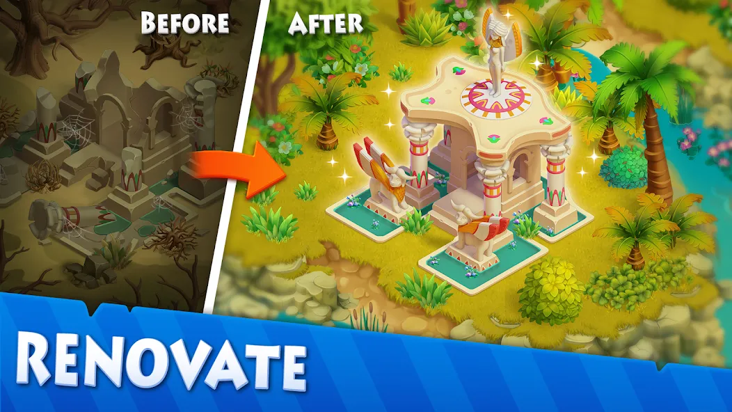 Nile Valley: Farm Adventure (Ниловская долина) [МОД Unlocked] APK Android Screenshot 5