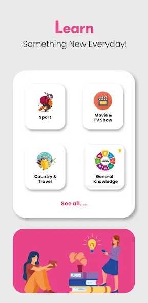 QuizGiri- Live Quiz & Trivia (КвизГири) [МОД Меню] APK Android Screenshot 3