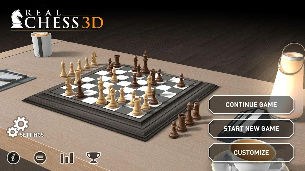 Real Chess 3D (Реал Чесс 3Д) [МОД Mega Pack] APK Android Screenshot 3