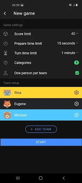 Ekivoki - Charades, Alias [МОД Меню] APK Android Screenshot 3