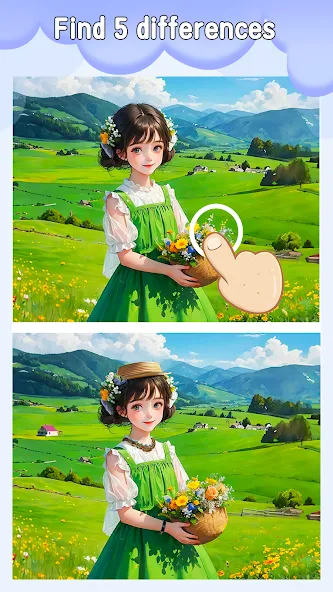 Differences: Spot a Difference (Диференсес) [МОД Mega Pack] APK Android Screenshot 3