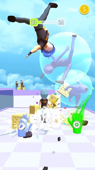 Elemental Gloves - Magic Power (Элементальные перчатки) [МОД Бесконечные монеты] APK Android Screenshot 3