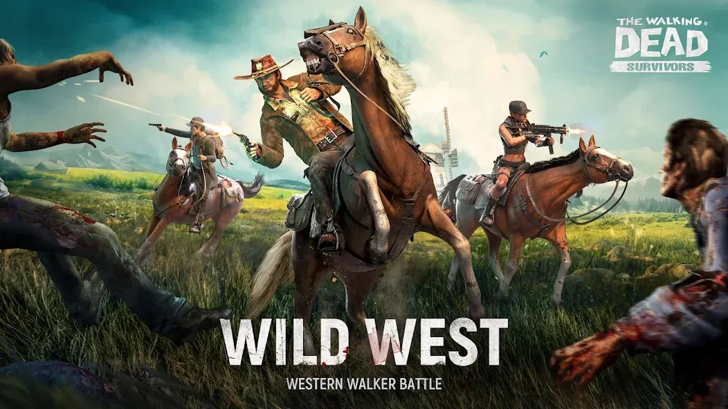 The Walking Dead: Survivors (За Уолкинг Дед) [МОД Бесконечные монеты] APK Android Screenshot 1