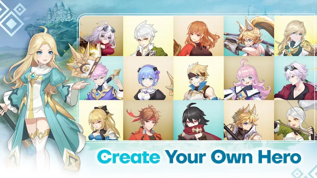 Guardians of Cloudia (Гардианы облачного мира) [МОД Много денег] APK Android Screenshot 2