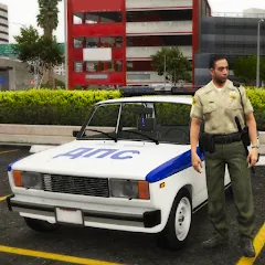 Police Car Riders: VAZ 2107 [МОД Все открыто] APK Android