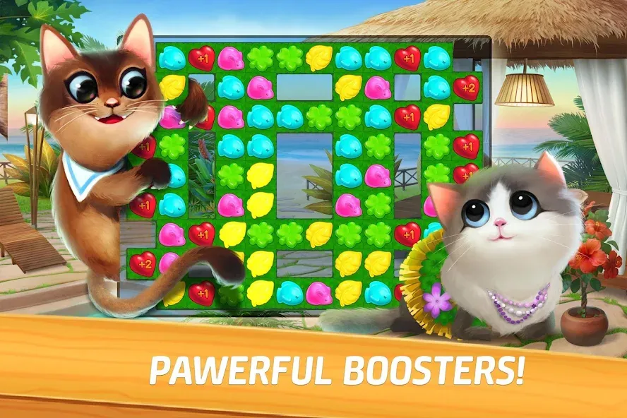Meow Match (Мяу Матч) [МОД Все открыто] APK Android Screenshot 5