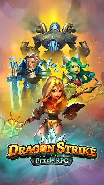 Dragon Strike: Puzzle RPG (Драгон Страйк) [МОД Бесконечные монеты] APK Android Screenshot 5