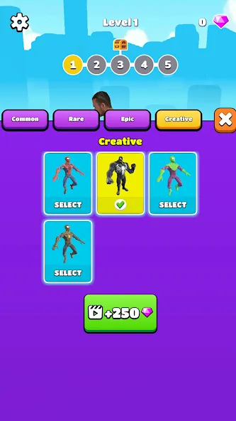 Symbiote Rush (Симбиот Раш) [МОД Все открыто] APK Android Screenshot 5