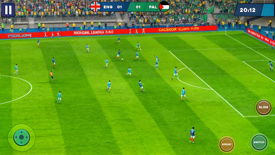 Soccer Games Football League (Соккер Геймс Футбол 2023) [МОД Бесконечные монеты] APK Android Screenshot 4