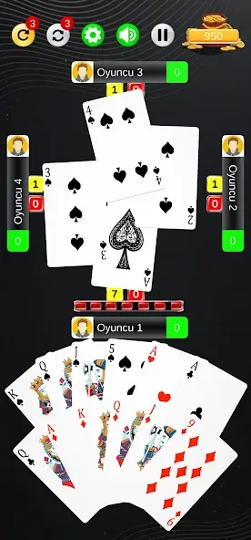 Batak - Koz Maça (Батак) [МОД Все открыто] APK Android Screenshot 1