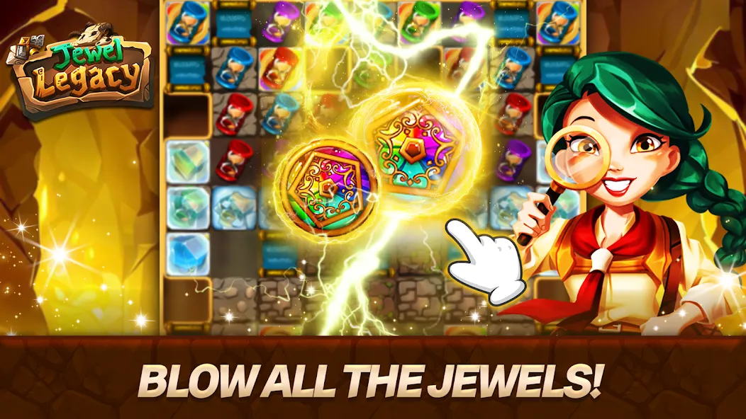 Jewel Legacy (Джуэл Легаси) [МОД Premium] APK Android Screenshot 1