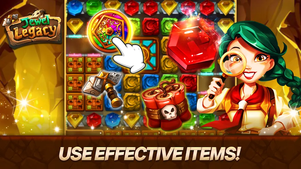 Jewel Legacy (Джуэл Легаси) [МОД Premium] APK Android Screenshot 3