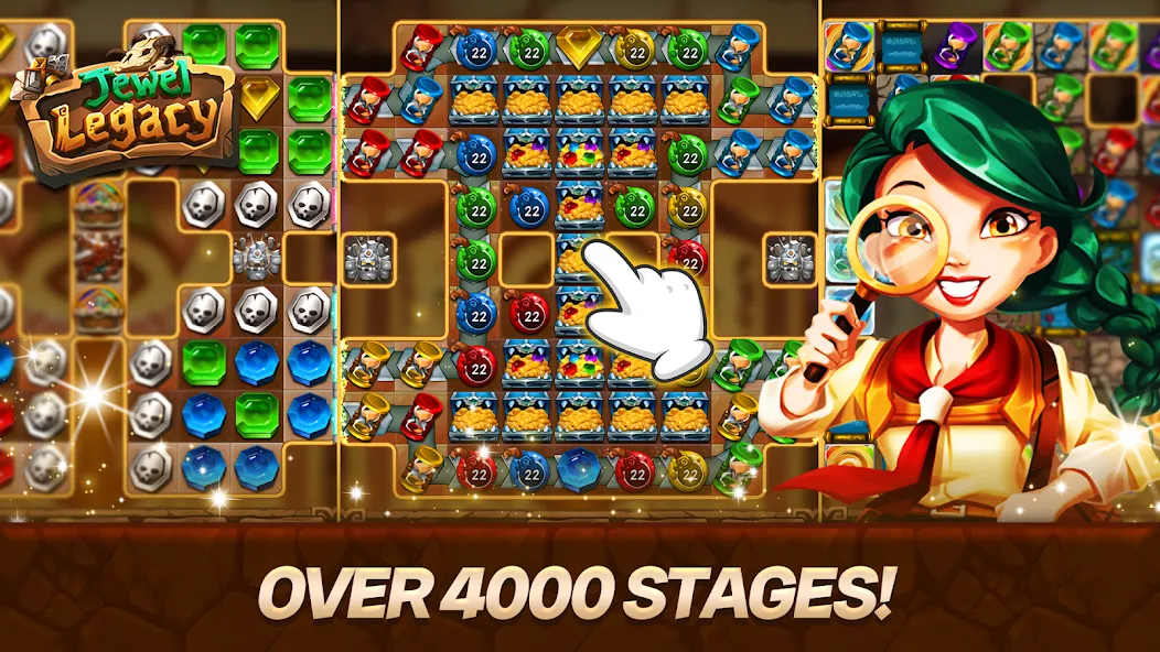 Jewel Legacy (Джуэл Легаси) [МОД Premium] APK Android Screenshot 4