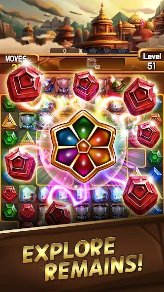 Fantastic Jewel Lost Kingdom (Фантастическое утраченное королевство драгоценностей) [МОД Unlocked] APK Android Screenshot 1