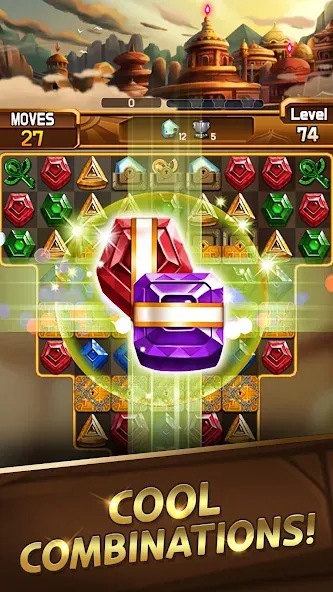 Fantastic Jewel Lost Kingdom (Фантастическое утраченное королевство драгоценностей) [МОД Unlocked] APK Android Screenshot 2