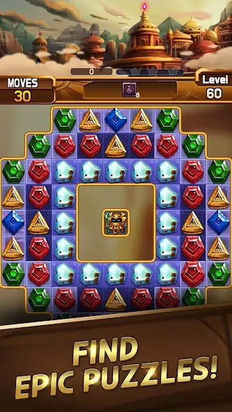 Fantastic Jewel Lost Kingdom (Фантастическое утраченное королевство драгоценностей) [МОД Unlocked] APK Android Screenshot 5