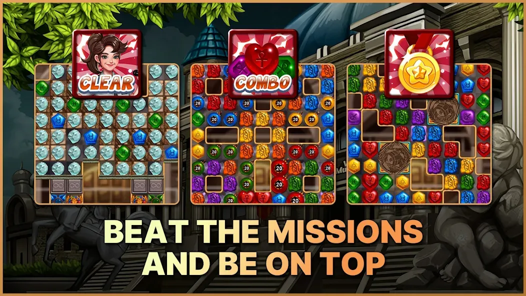 Jewel World Museum (Джуэл Ворлд Музеум) [МОД Premium] APK Android Screenshot 2