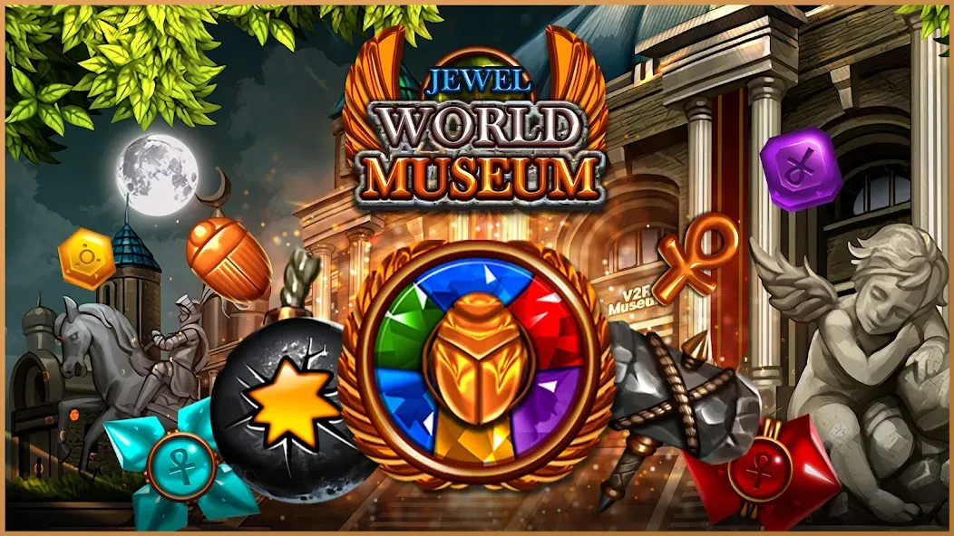 Jewel World Museum (Джуэл Ворлд Музеум) [МОД Premium] APK Android Screenshot 4