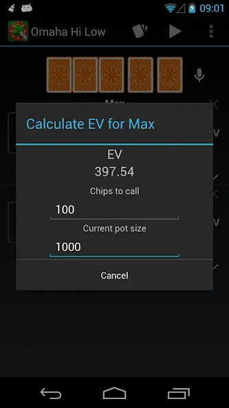 Poker Calculator [МОД Mega Pack] APK Android Screenshot 5