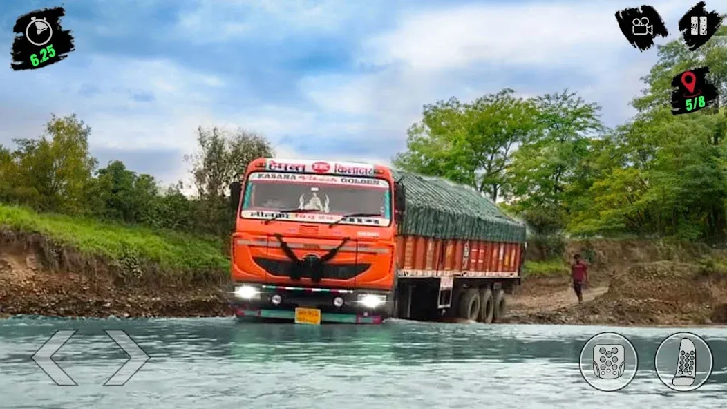 Cargo Truck Simulator Games 3D (Американский симулятор вождения грузовика) [МОД Все открыто] APK Android Screenshot 4