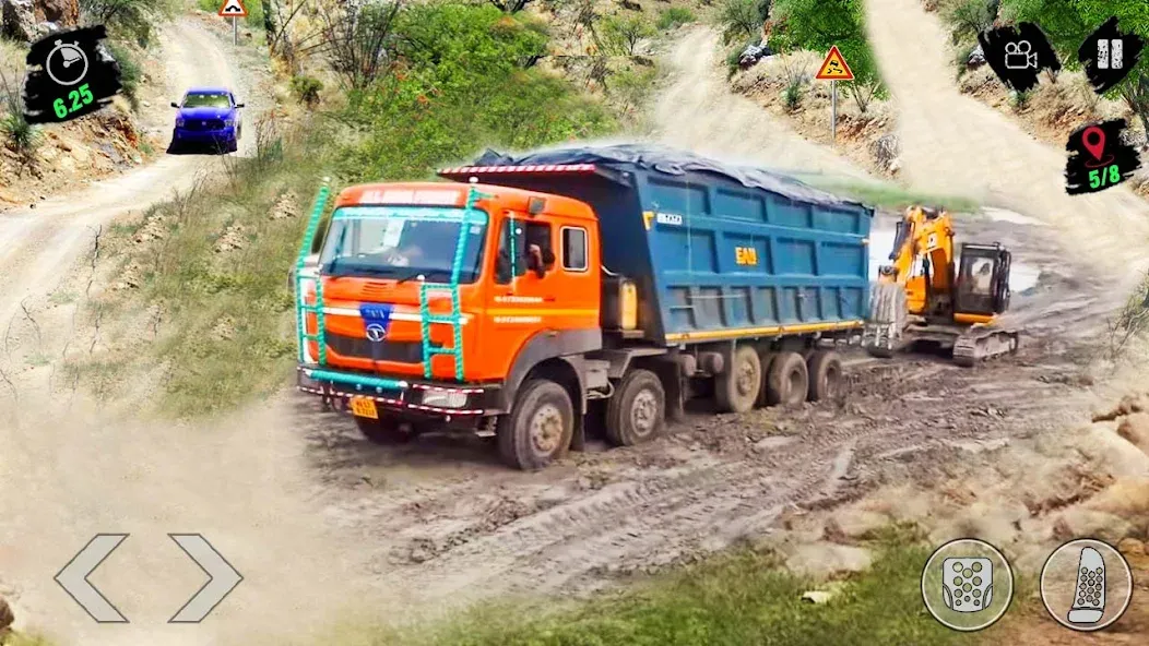 Cargo Truck Simulator Games 3D (Американский симулятор вождения грузовика) [МОД Все открыто] APK Android Screenshot 5