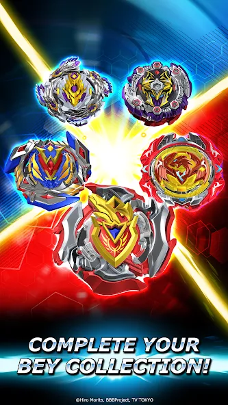 Beyblade Burst Rivals (Бейблэйд Берст Ривалс) [МОД Unlocked] APK Android Screenshot 4