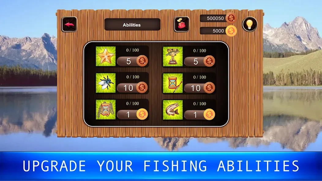 Fish rain: sport fishing [МОД Бесконечные монеты] APK Android Screenshot 4