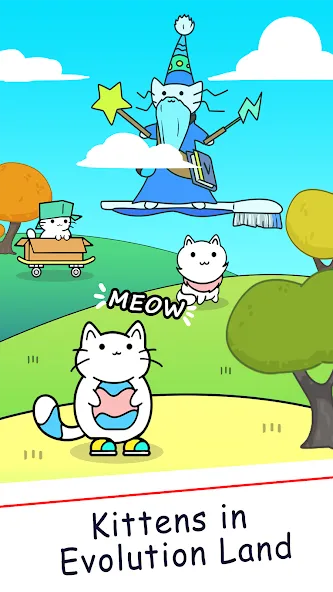 Cat Game Purland offline games (Пурр) [МОД Меню] APK Android Screenshot 2