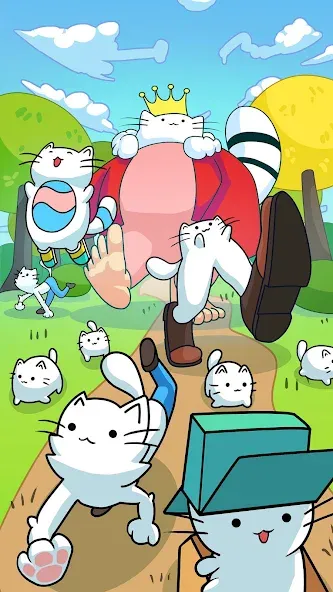 Cat Game Purland offline games (Пурр) [МОД Меню] APK Android Screenshot 3