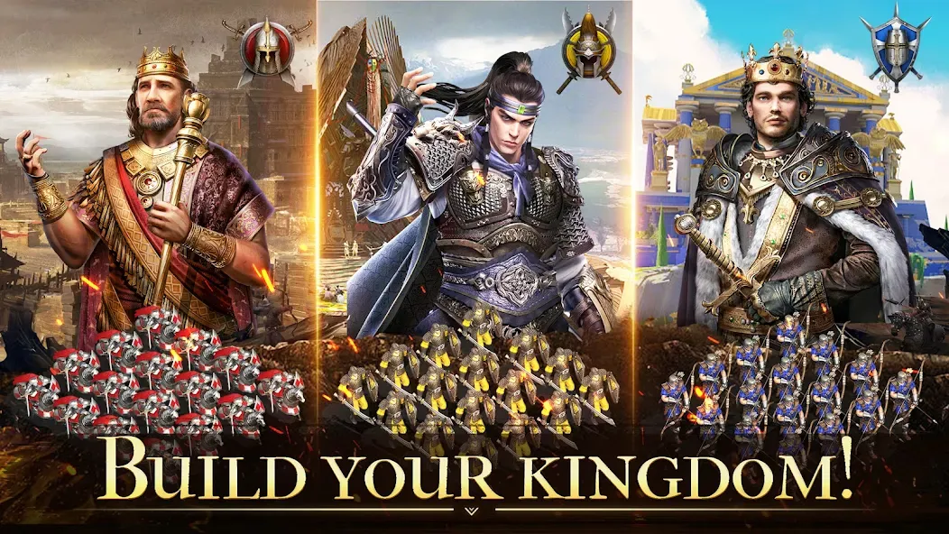 Rising: War for Dominion [МОД Меню] APK Android Screenshot 1