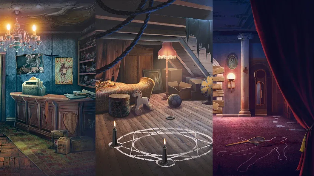 Scary Horror 2: Escape Games [МОД Все открыто] APK Android Screenshot 5