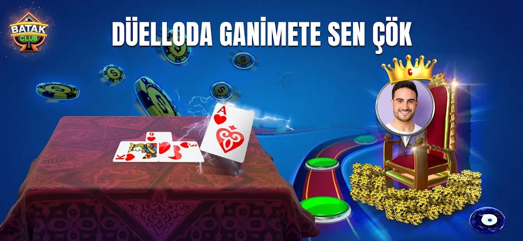 Batak Club - Play Spades (Батак Клуб) [МОД Бесконечные монеты] APK Android Screenshot 3